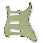 Aged Pre CBS 1962 Mint Green Nitrate Celluloid SC Pickguard passend für Strat ® 