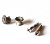 Aged Vintage Accurate Aluminum LP Strap Buttons to fit Les Paul ® 