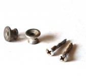 Aged Strap Buttons with Screws  to fit Les Paul® 