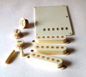 Aged Parts Set - Aged White – passend für Strat ® 