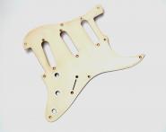 Aged Pickguard 50s SC White 1Ply 2.0 mm 