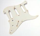 Aged Pickguard 50s SC White 1Ply 1.6 mm 