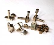 Aged 50S  Nickel 6 In Line Vintage Tuning Machines Fender Style 