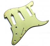 Aged Pickguard 64 SC Mint Green Thick Mid Layer to fit Strat ® 