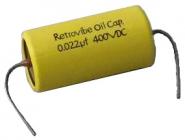 Retrovibe Oil Capacitor 0.022mf 400VDC 