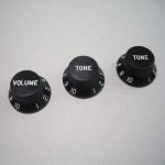 SC 1V2T Knob Set Black 