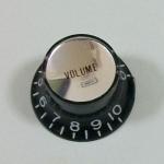 Inch Reflector Knob Volume Black 