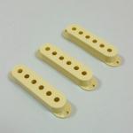 Single Coil Tonabnehmer Abdeckung Set Worn Yellow (3) 