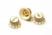 Aged 62 SC Relic ® Control Knob Set - to fit Strat ® 