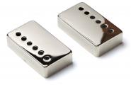 PAF Humbucker Abdeckung Set Nickel (2) – Vintage Korrekte Maße Premium Produkt Handmade passend für  Les Paul ® 