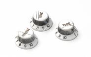 Aged 56 SC Relic ® Control Knob Set - to fit Strat ® 