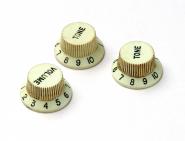Aged 65 SC Relic ® Control Knob Set - to fit Strat ® 