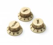 Aged 72 SC Relic ® Control Knob Set - to fit Strat ® 