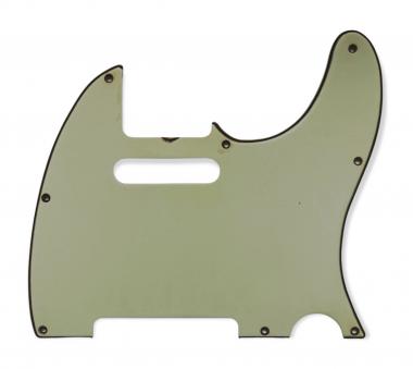 Aged Pre CBS 1960 Mint Green Nitrate Celluloid TL Pickguard passend für Tele ® 