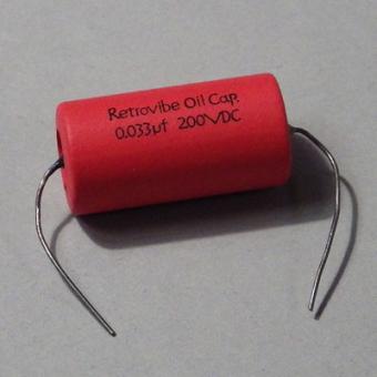 Retrovibe Oil Capacitor 0.033mf 200VDC 