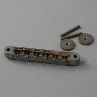 Aged ABR-1 Style Bridge wired with Unplated Brass Saddles Relic ®  