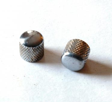 Aged Metal Dome Knobs for Tele  Round  