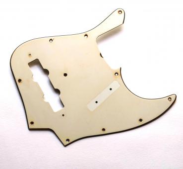 Aged Pickguard JB Aged White to fit Jazz Bass ® 