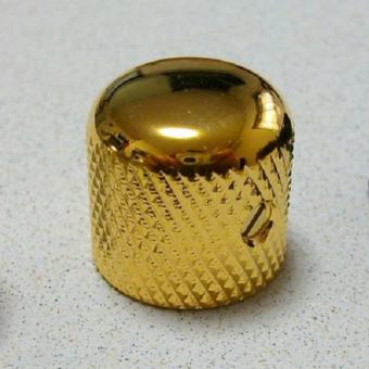 Brass Dome Poti Knopf Gold 