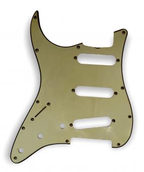 Aged Pre CBS 1964 Mint Green Nitrate Celluloid Linkshänder SC Pickguard passend für Strat ® 