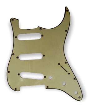 Aged Pre CBS 1964 Mint Green Nitrate Celluloid SC Pickguard passend für Strat ® 