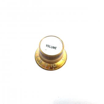 Inch Reflector Knob Volume Gold (S top) 