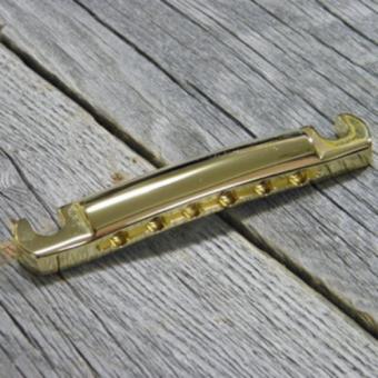 Light Weight Aluminum Tailpiece Gold ver.2 – Meets True Historic Demands – to fit Les Paul ®  