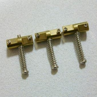 Compensated Brass Tele Saddle Set 