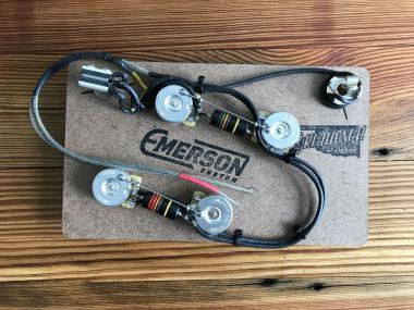 Emerson Custom Prewired Kit 500k Bumble Bee to fit Gibson ES 335® 