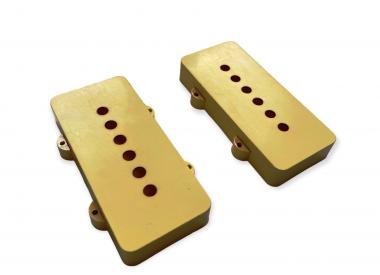 Aged Original Fender® Jazzmaster® Aged White Pickup Cover Set 