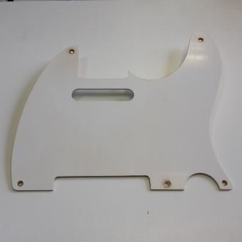 Aged Pickguard For 50s Tele White 1P 