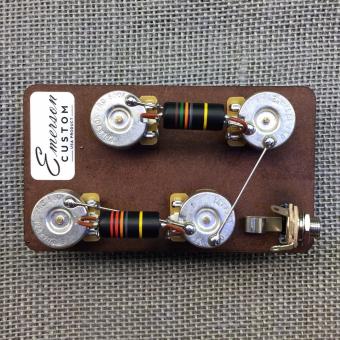 Emerson Custom  Prewired Kit LP Long Shaft  to fit Les Paul ® 