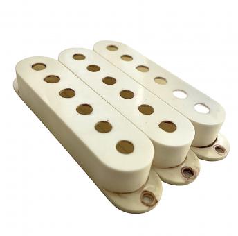 Parchment Aged Pickup Cover Set to fit Strat ® 