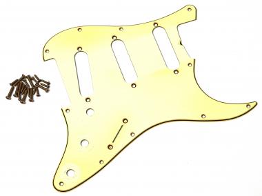 Aged 64 SC Pickguard Relic ® MINT IVORY - to fit Strat ® 