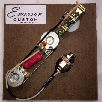Emerson Custom Prewired Kit T5  5 Way  Nashville  250k  to fit Tele ® 