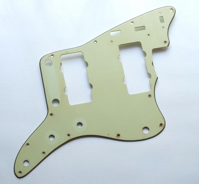 Aged Pickguard 58 JM Mint Green to fit Jazzmaster ® 