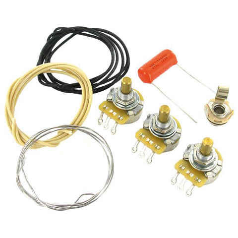 Jazz Bass Wiring Kit 250k CTS SPRAGUE 0.47mf passend für  Fender® 