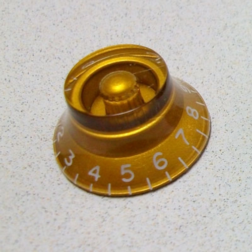 Inch Bell Knob Gold 