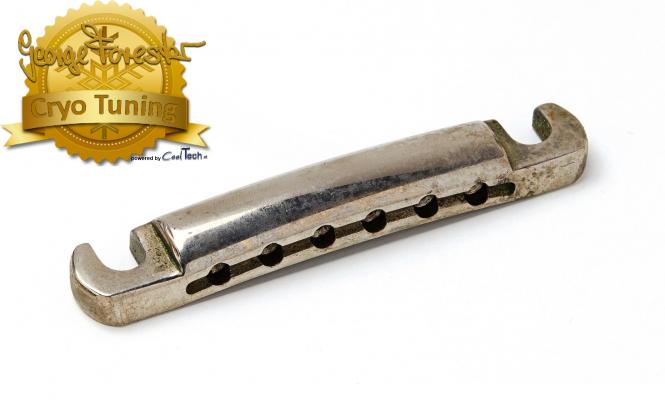 Retrovibe #233 Alu Tailpiece Relic ® - CRYO TUNED 