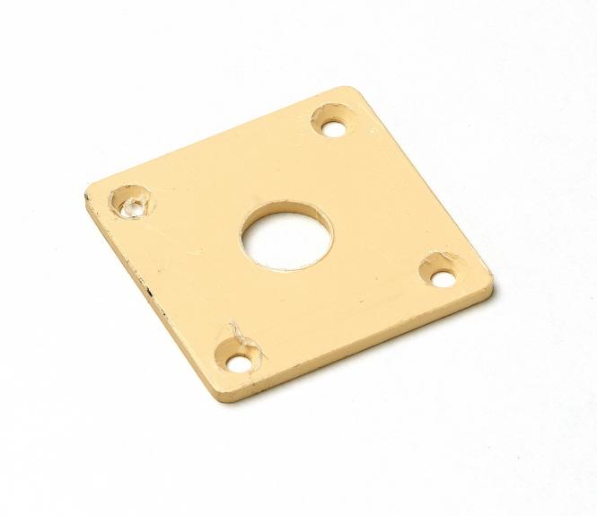 59 LP Creme Jack Plate Plain – Meets True Historic Demands – to fit Les Paul ®  