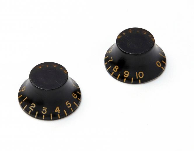 Aged Bell Knob BLK Set Relic ® (2) 