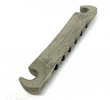 Guitarslinger Products | Aged Aluminum Tailpiece With Steel Studs